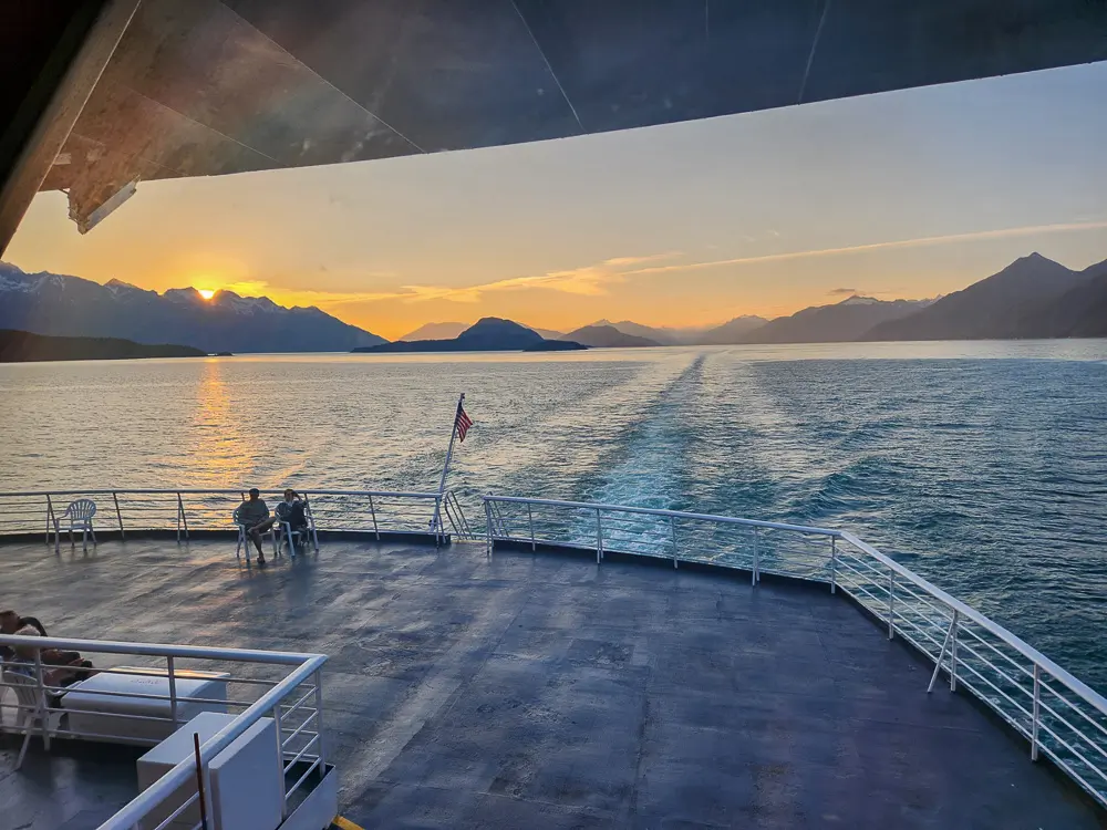 Going to Juneau on the Alaska Marine Highway